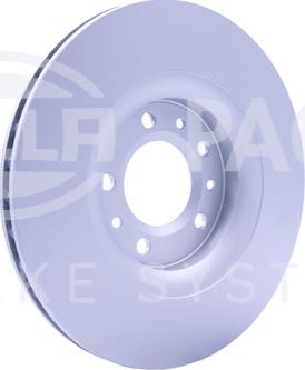 HELLA 8DD 355 125-401 - Brake Disc autospares.lv