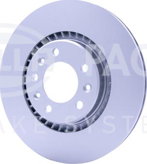 HELLA 8DD 355 125-401 - Brake Disc autospares.lv