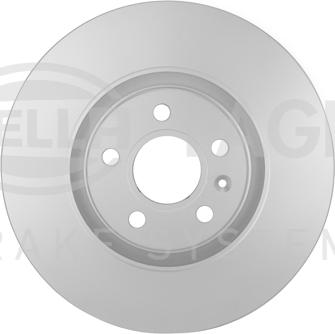 HELLA 8DD 355 125-471 - Brake Disc autospares.lv