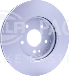 HELLA 8DD 355 125-541 - Brake Disc autospares.lv