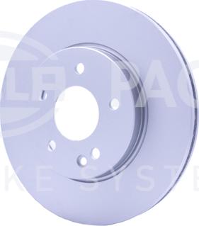 HELLA 8DD 355 125-541 - Brake Disc autospares.lv