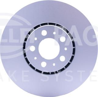 HELLA 8DD 355 125-581 - Brake Disc autospares.lv