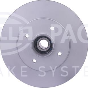 HELLA 8DD 355 125-161 - Brake Disc autospares.lv