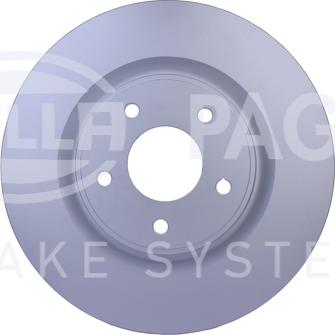 HELLA 8DD 355 125-341 - Brake Disc autospares.lv