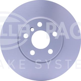 HELLA 8DD 355 125-351 - Brake Disc autospares.lv