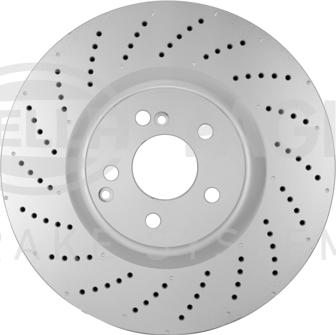 HELLA 8DD 355 125-361 - Brake Disc autospares.lv