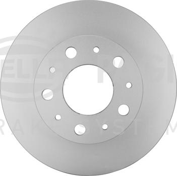 HELLA 8DD 355 125-261 - Brake Disc autospares.lv