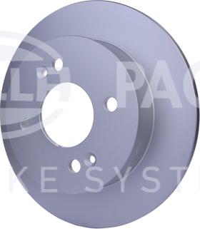 HELLA 8DD 355 126-491 - Brake Disc autospares.lv