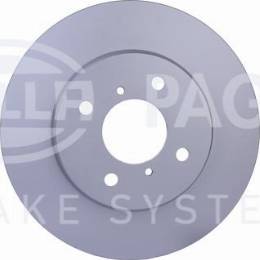 HELLA PAGID 8DD 355 126-621 - Brake Disc autospares.lv