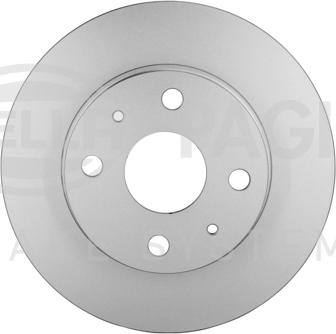 HELLA 8DD 355 126-801 - Brake Disc autospares.lv