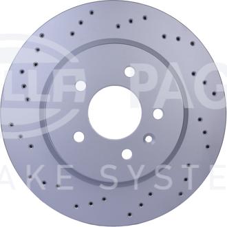 HELLA 8DD 355 126-391 - Brake Disc autospares.lv