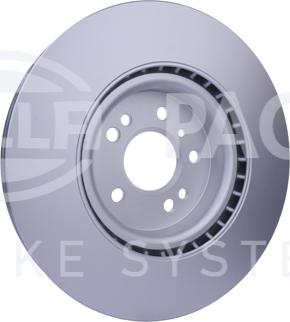 HELLA 8DD 355 126-301 - Brake Disc autospares.lv