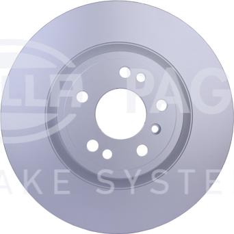 HELLA 8DD 355 126-301 - Brake Disc autospares.lv