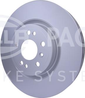 HELLA 8DD 355 126-301 - Brake Disc autospares.lv