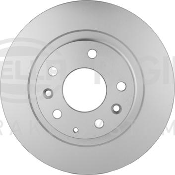 HELLA 8DD 355 126-711 - Brake Disc autospares.lv