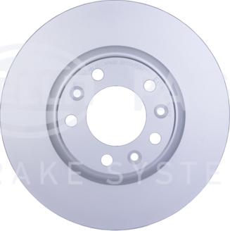 HELLA 8DD 355 120-411 - Brake Disc autospares.lv