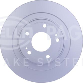 HELLA 8DD 355 120-431 - Brake Disc autospares.lv