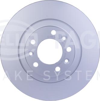 HELLA 8DD 355 120-421 - Brake Disc autospares.lv