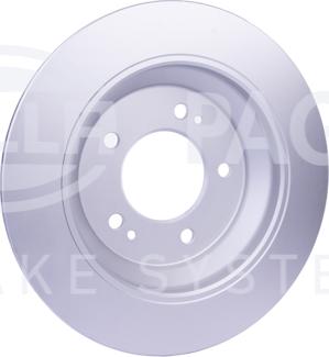 HELLA 8DD 355 120-471 - Brake Disc autospares.lv