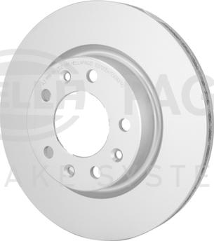 HELLA 8DD 355 120-541 - Brake Disc autospares.lv