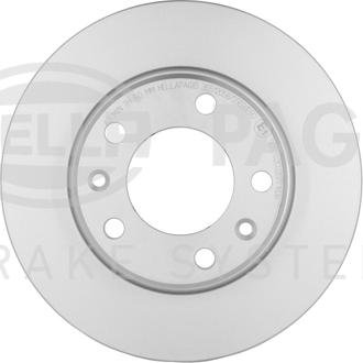 HELLA 8DD 355 120-581 - Brake Disc autospares.lv