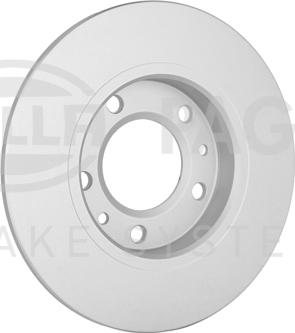 HELLA 8DD 355 120-581 - Brake Disc autospares.lv