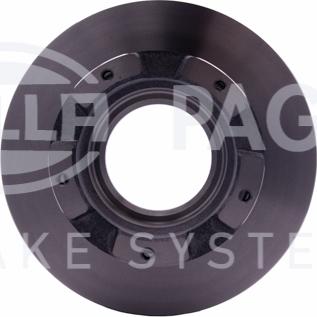 HELLA 8DD 355 120-181 - Brake Disc autospares.lv