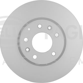 HELLA 8DD 355 128-991 - Brake Disc autospares.lv