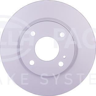 HELLA 8DD 355 128-911 - Brake Disc autospares.lv