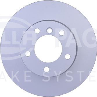 HELLA 8DD 355 128-421 - Brake Disc autospares.lv