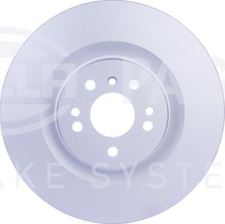 HELLA 8DD 355 128-591 - Brake Disc autospares.lv