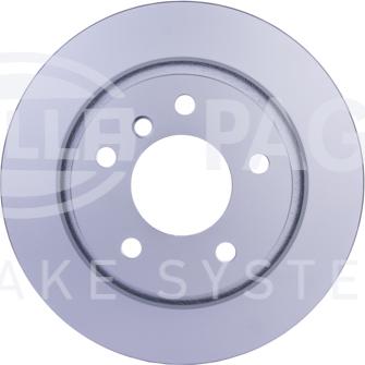 HELLA 8DD 355 128-511 - Brake Disc autospares.lv