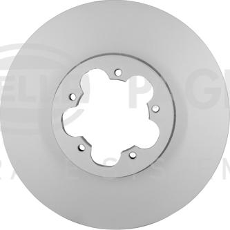 HELLA 8DD 355 128-631 - Brake Disc autospares.lv