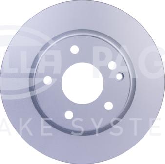 HELLA 8DD 355 128-161 - Brake Disc autospares.lv