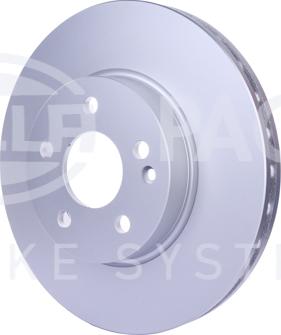 HELLA 8DD 355 128-131 - Brake Disc autospares.lv