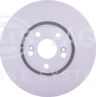 HELLA 8DD 355 128-891 - Brake Disc autospares.lv