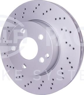 HELLA 8DD 355 128-801 - Brake Disc autospares.lv