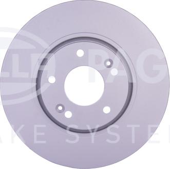 HELLA 8DD 355 128-831 - Brake Disc autospares.lv