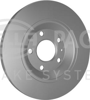 HELLA 8DD 355 128-391 - Brake Disc autospares.lv