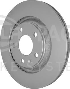 HELLA 8DD 355 128-391 - Brake Disc autospares.lv