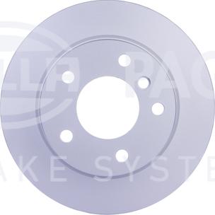 HELLA 8DD 355 128-351 - Brake Disc autospares.lv