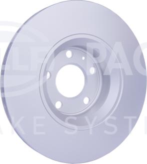 HELLA 8DD 355 128-291 - Brake Disc autospares.lv