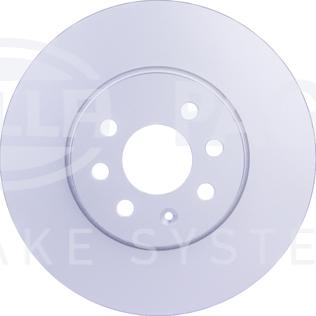 HELLA 8DD 355 128-211 - Brake Disc autospares.lv