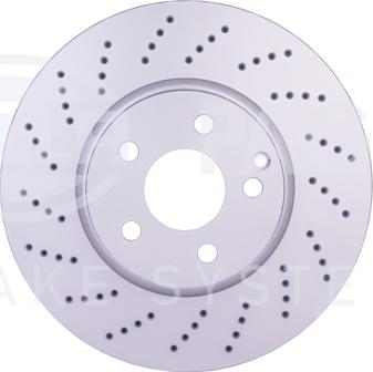 HELLA 8DD 355 128-791 - Brake Disc autospares.lv