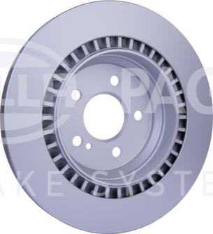 HELLA 8DD 355 128-751 - Brake Disc autospares.lv