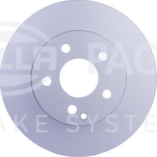 HELLA 8DD 355 128-701 - Brake Disc autospares.lv