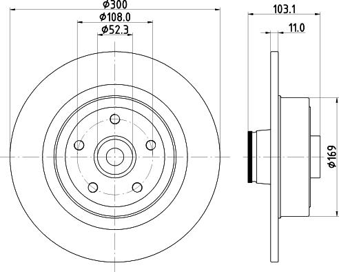 Maxgear 19-2743 - Brake Disc autospares.lv