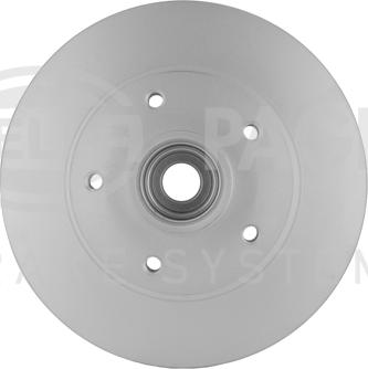 HELLA 8DD 355 123-311 - Brake Disc autospares.lv