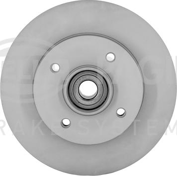 HELLA 8DD 355 123-291 - Brake Disc autospares.lv