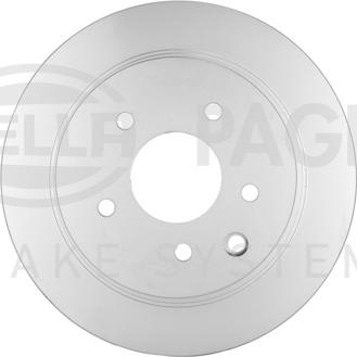 HELLA 8DD 355 122-421 - Brake Disc autospares.lv